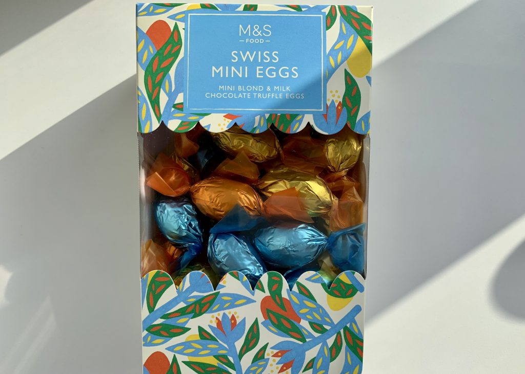 M&S Swiss mini eggs