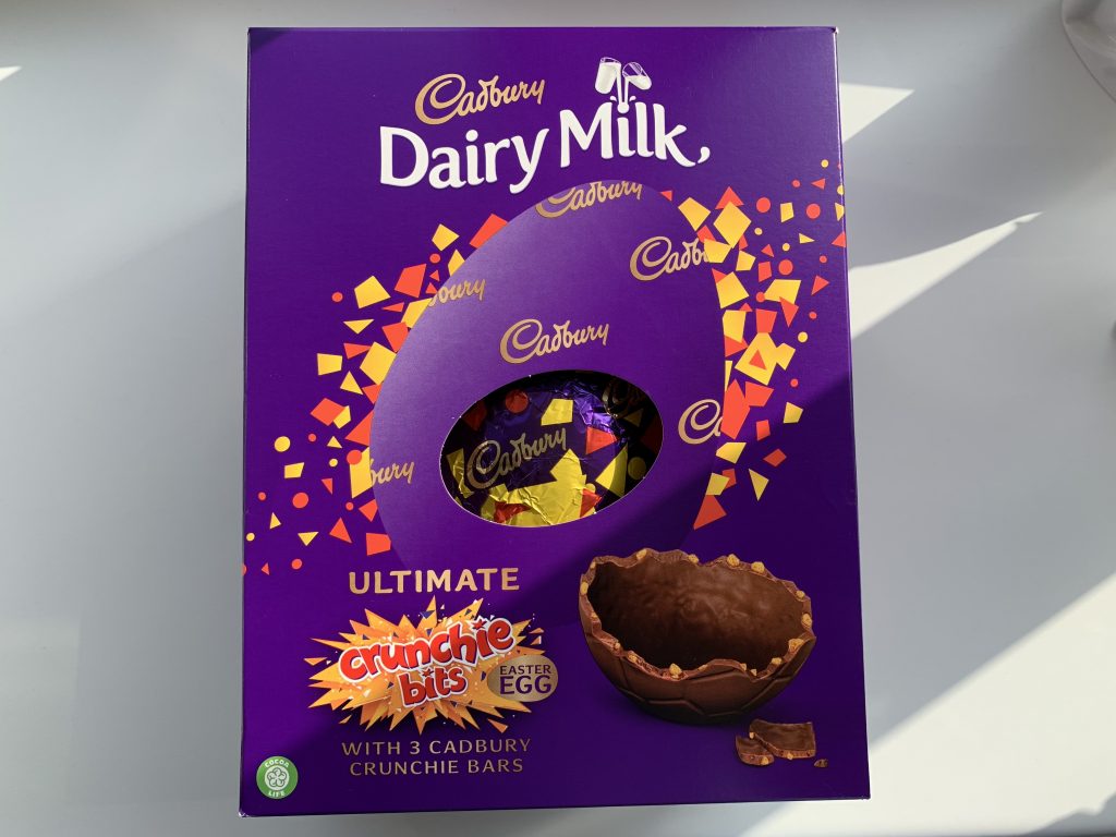 Cadburys crunchie Easter egg