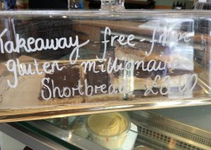 Gluten free millionaire shortbread