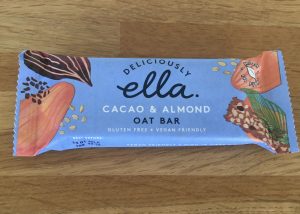Deliciously Ella cacao and almond oat bar