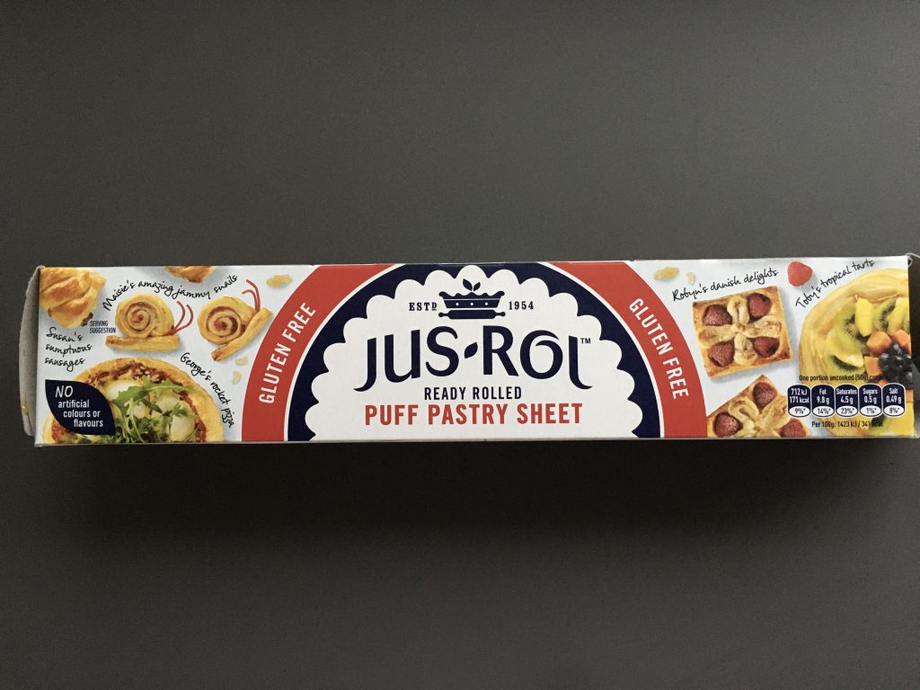 Jus-Rol gluten free puff pastry