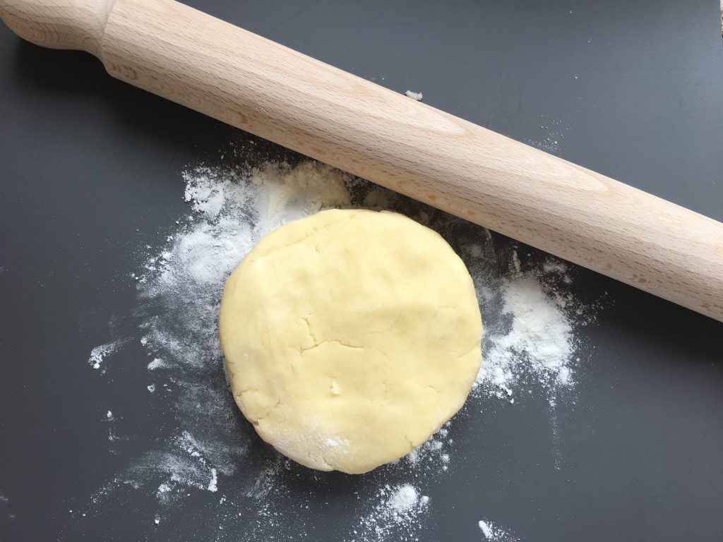 Gluten free shortbread dough