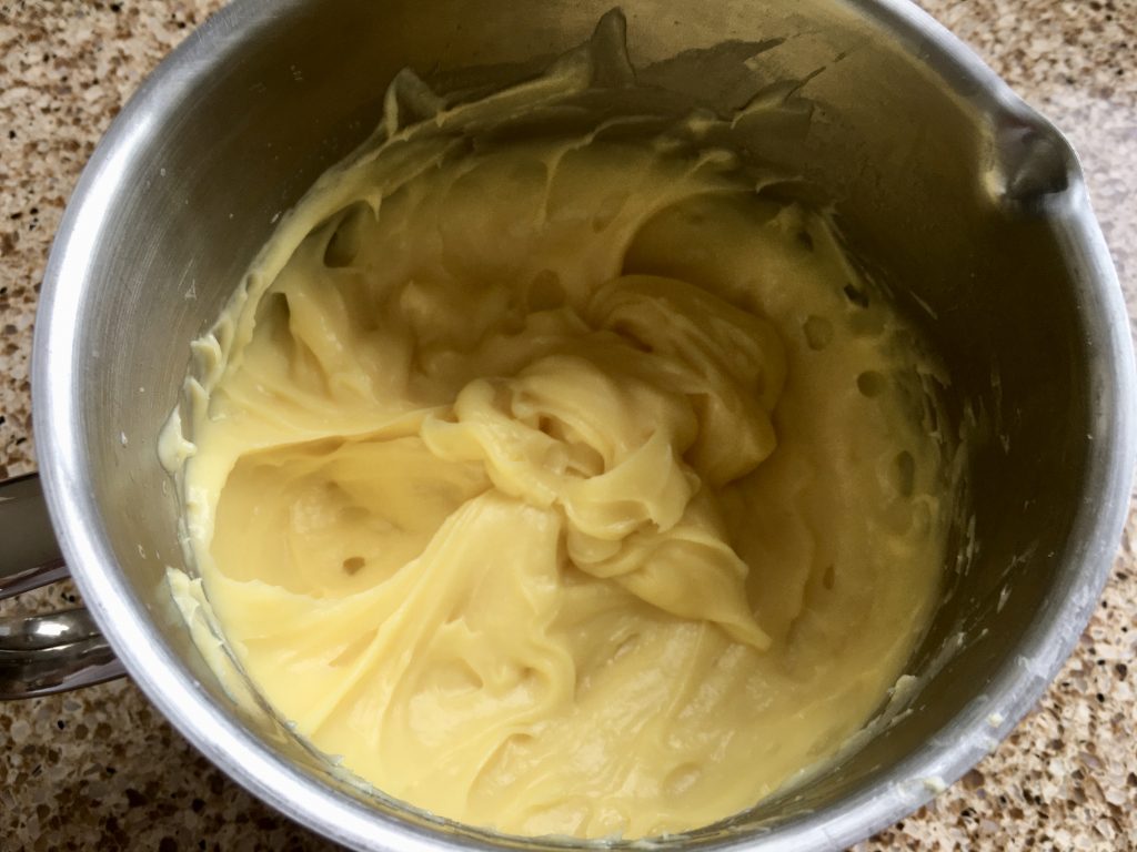 Pastry cream - to be used as a filling in gluten free Russian sandwich cake 