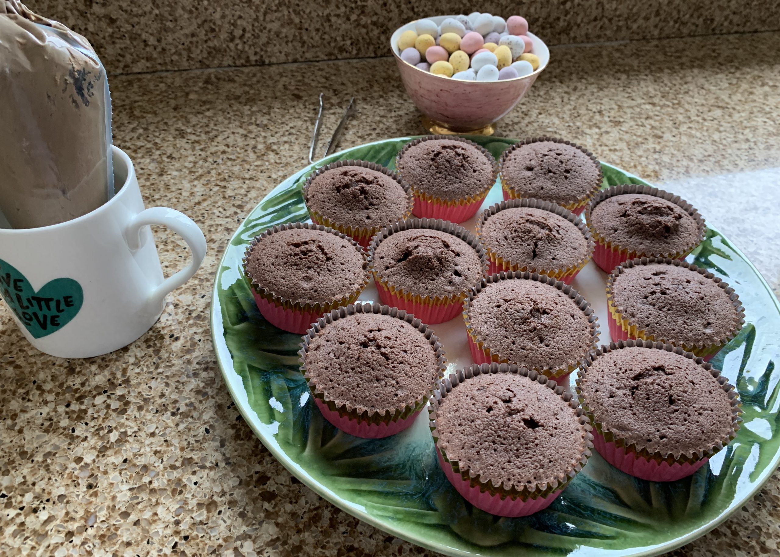 Gluten free Easter cupcakes