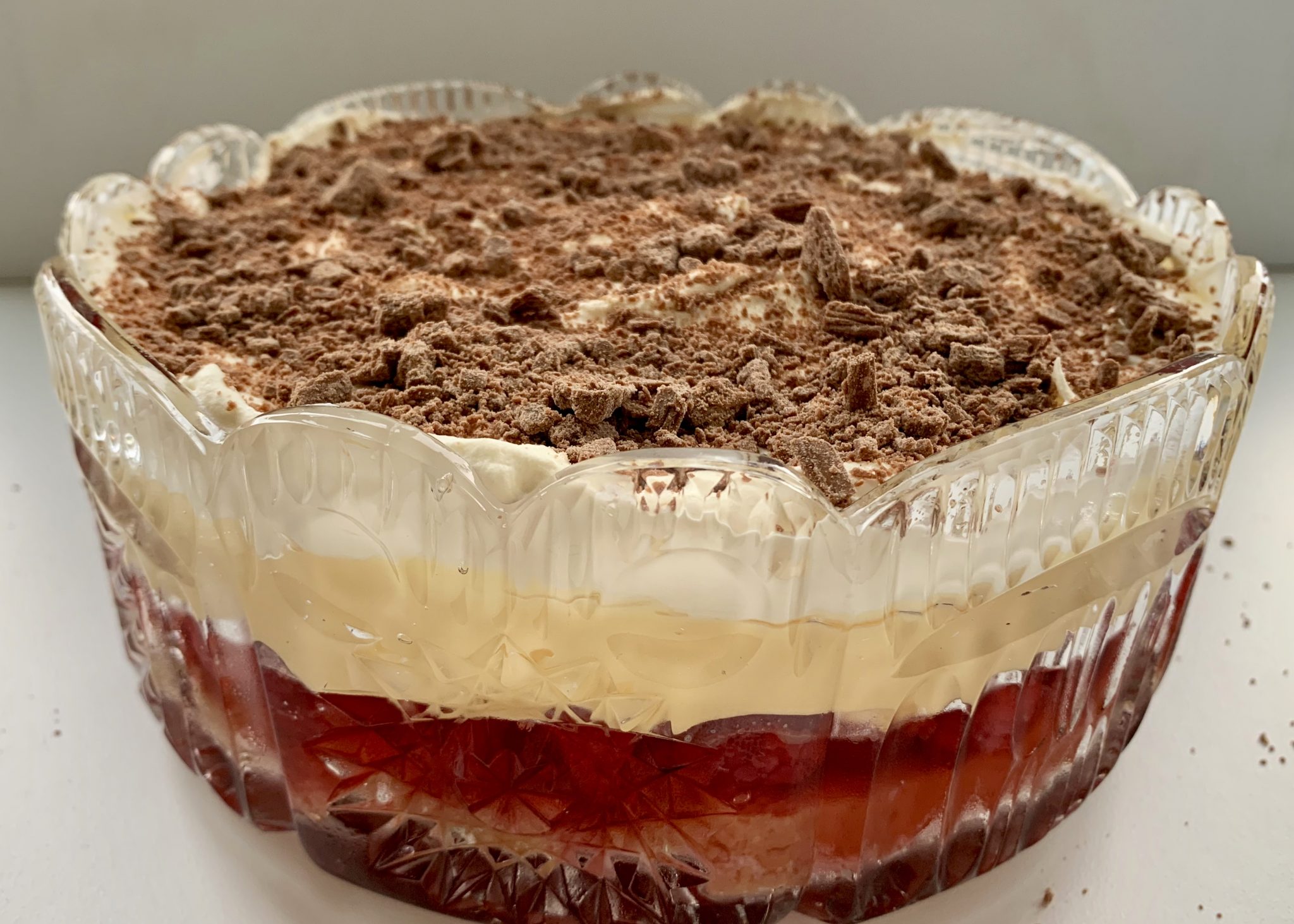 Gluten free sherry trifle Coeliac by Design