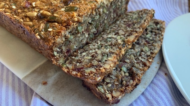 Nordic seed and nut loaf
