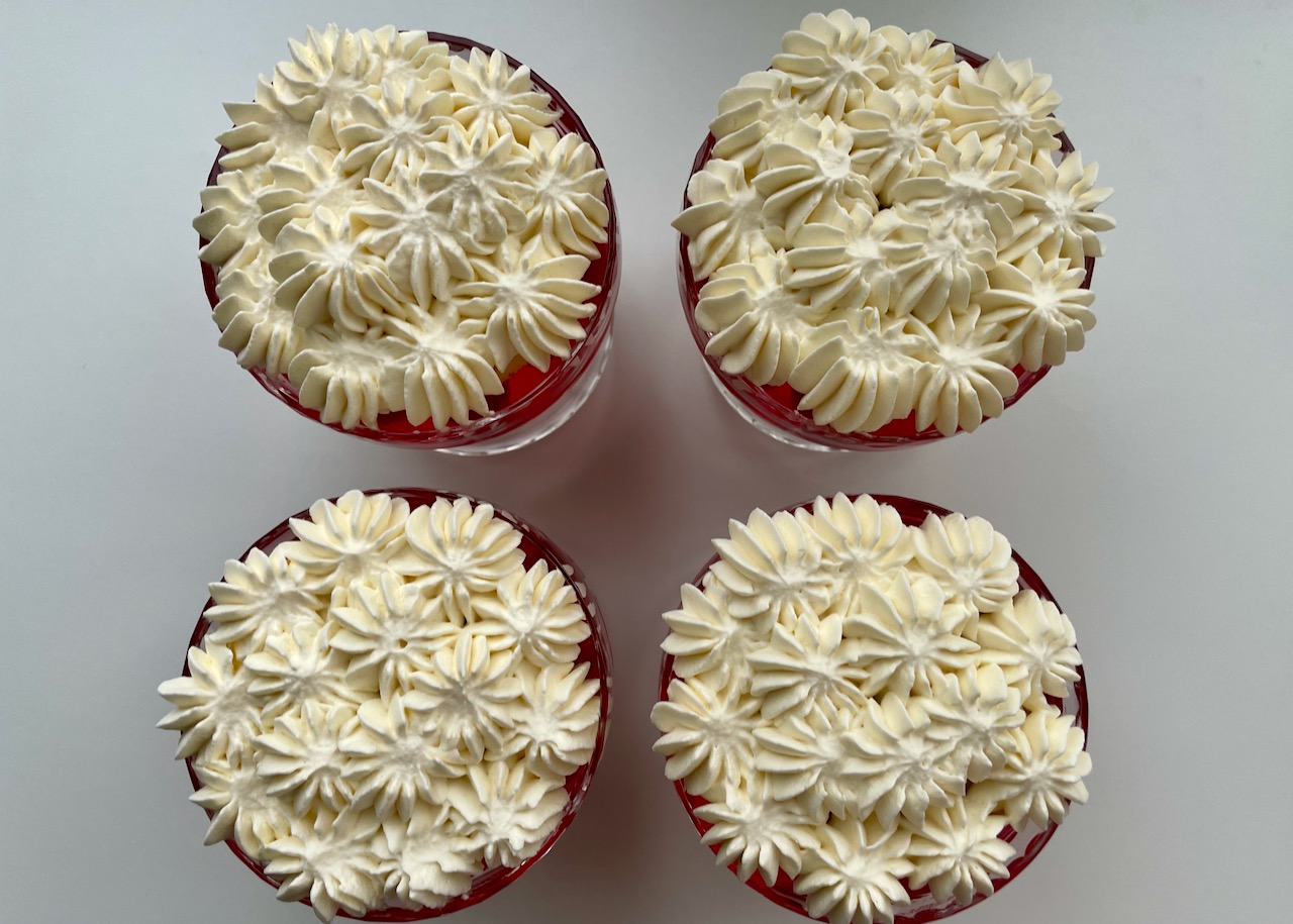 Gluten free raspberry Royales